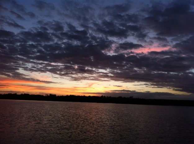 Third night at Creighton island.